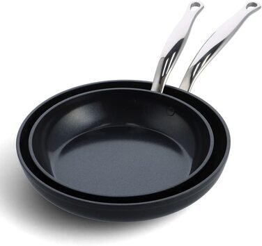 Набір сковорідок GreenPan Barcelona Pro (24+28 см) з захистом