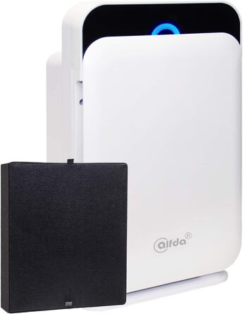 Повітряочисник ALR300 Comfort з HEPA-фільтром та активом вугіллям: видаляє запахи, пил, алергени, дим та інші забруднювачі. Підходить для приміщень до 60 м²