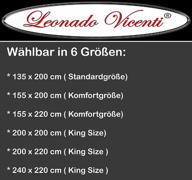 Комплект підодіяльників Leonado Vicenti 135 х 200 см