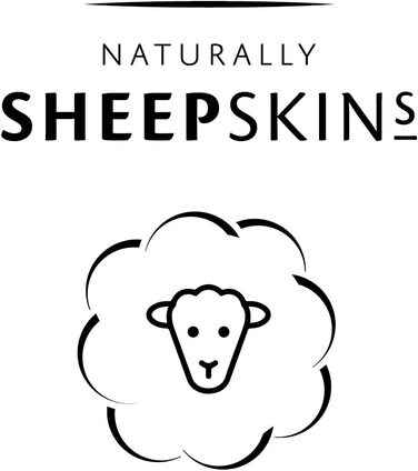 Килим для дому ‎Naturally Sheepskins з високим ворсом 180х55 см мокко