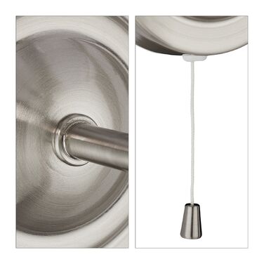 Набір з двох торшерів Relaxdays з абажуром