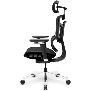 Крісло Mealux S4 Air Black (арт. HF-S4 M/B)