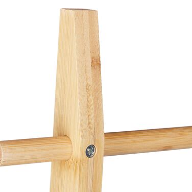 Поличка для рушників Relaxdays з бамбука