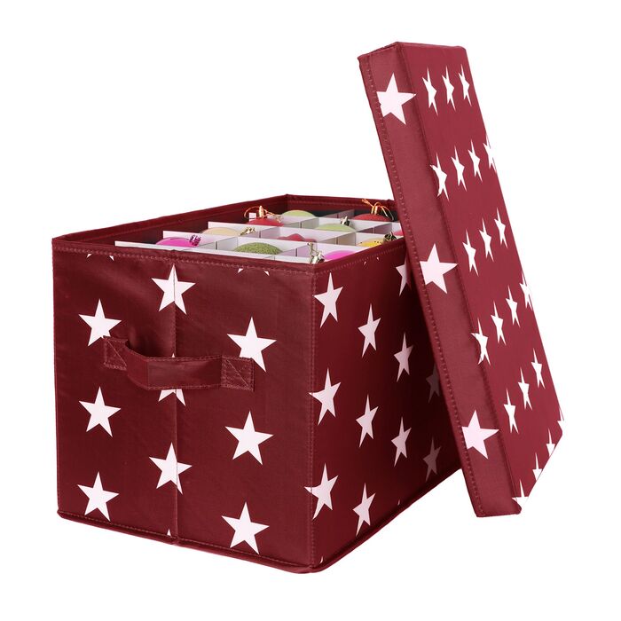 Коробка для зберігання новорічних кулі