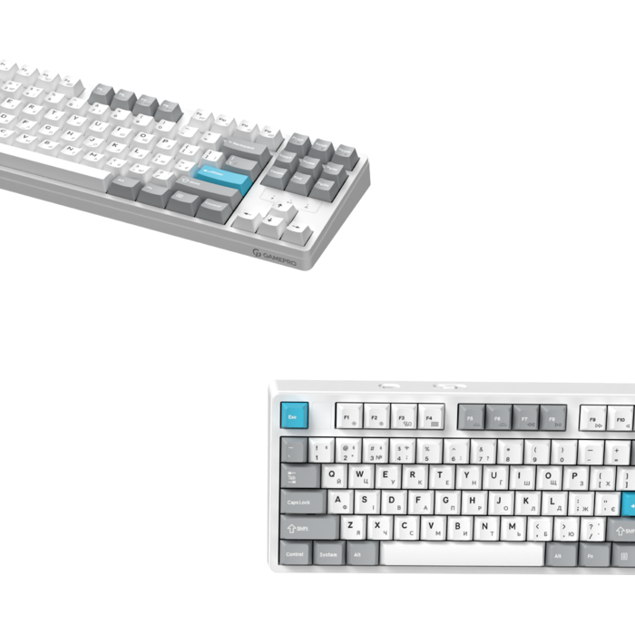 Бездротова механічна клавіатура GamePro Asgard Ragnar (MK285WH)