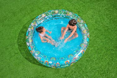 Дитячий надувний басейн Bestway Rainbow Splash, 150×53 см