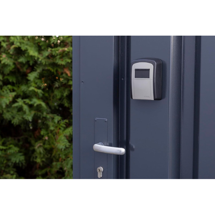 ABUS KeyGarage 787 - ключниці настінна для ключів та дрібних цінностей, чорно-срібна (набір 2 шт.)