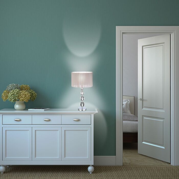 Настільна лампа Relaxdays з кришталевим ефектом, набір 2 шт.