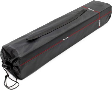 Складаний кемпінговий стіл Wiltec з алюмінієвою стільницею, регульована висота, навантаження до 30 кг (70x69 см) для відпочинку на природі та балкона