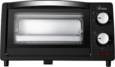 Електричний міні-пекар ARDES Magnus AR6226S: 25 л, 6 функцій, внутрішнє освітлення, таймер, аксесуари
