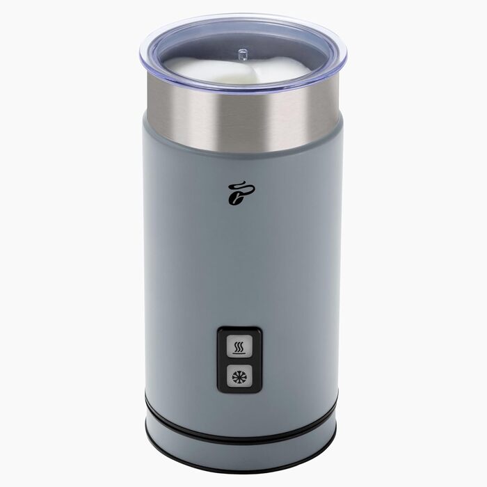 Електричний спінювач молока Tchibo, 130 мл, з нержавіючої сталі, антипригарне покриття, для капучино, лате макіато та какао