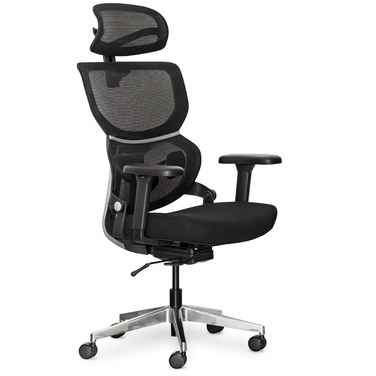 Крісло Mealux Q3 Air Fabric Black (арт. HF-Q3 F/B)