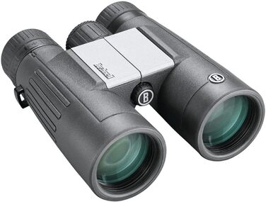Бінокль Bushnell Powerview 2 10x42, дахова призма, алюмінієвий корпус, багатошарове покриття, гумове армування, для спостереження за птахами, туризму, спорту, PWV1042