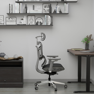 Крісло Mealux S4 Air Grey (арт. HF-S4 M/G)