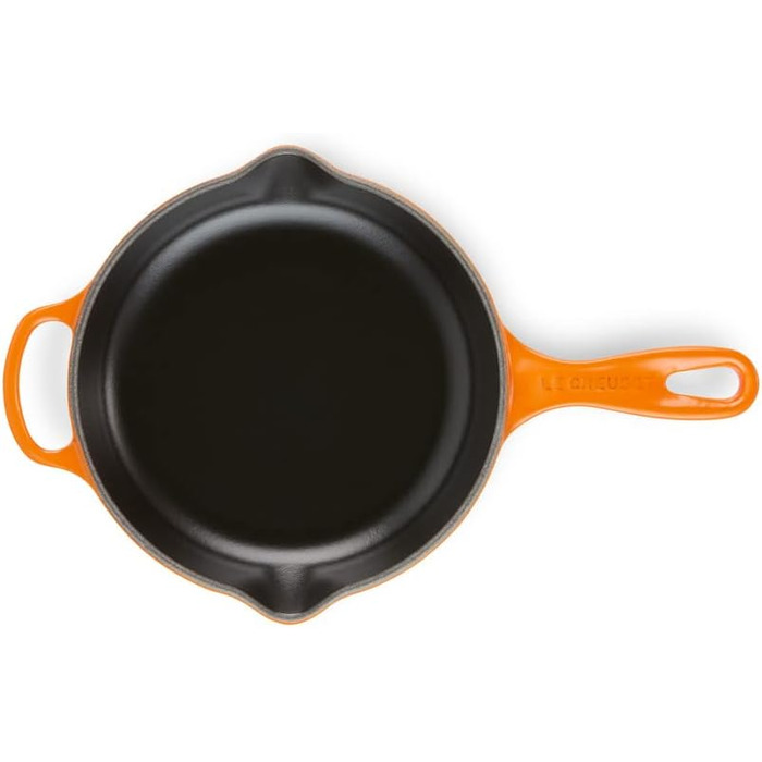 LE CREUSET Signature сковорода з чавуну, діаметр 20 см, для всіх типів плит (включаючи індукційні), 1,51 кг, чорна матова, 20182200900422