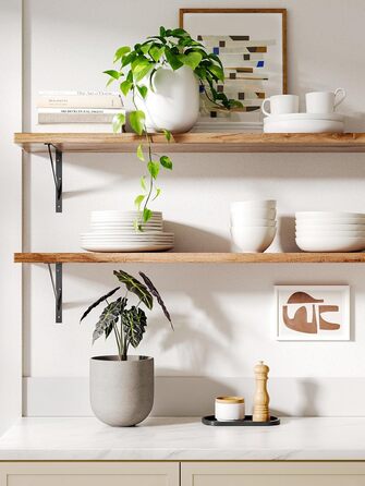 Керамічний горщик для квітів LE TAUCI, 15 см, сірий (з дренажним отвором)