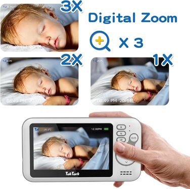 Відеоняня TakTark з камерою 4.3