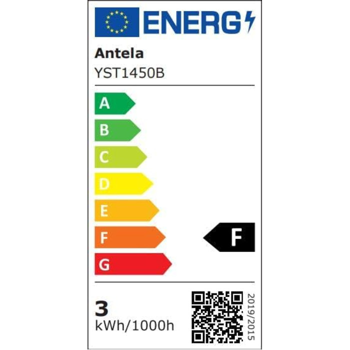 Акумуляторна LED-лампа Antela настільна бездротова диммируемая, IP44, для дому та вулиці, 3000K/4000K/5000K, металева, 2 шт.