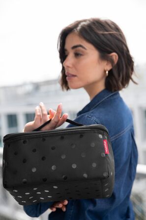 Косметичка Reisenthel Beautycase Glossy Dots Black – органайзер для подорожей