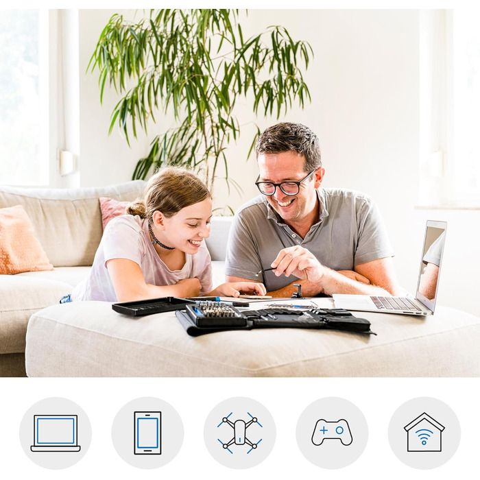 Набір інструментів iFixit Pro Tech Black Edition для ремонту електроніки: біти, відкривачі для телефонів, ноутбуків, ПК, ігрових консолей