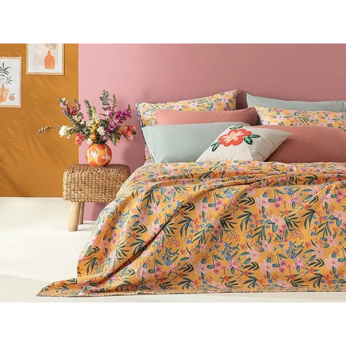 Англійське Домашнє бавовняне покривало для ліжка, дихаюче, стьобане, літнє покривало, легкі покривала, покривало для ліжка, дивана, дивана, дорогоцінні троянди 200x220 см, білий темно-синій (оранжево-рожевий, 200x220)