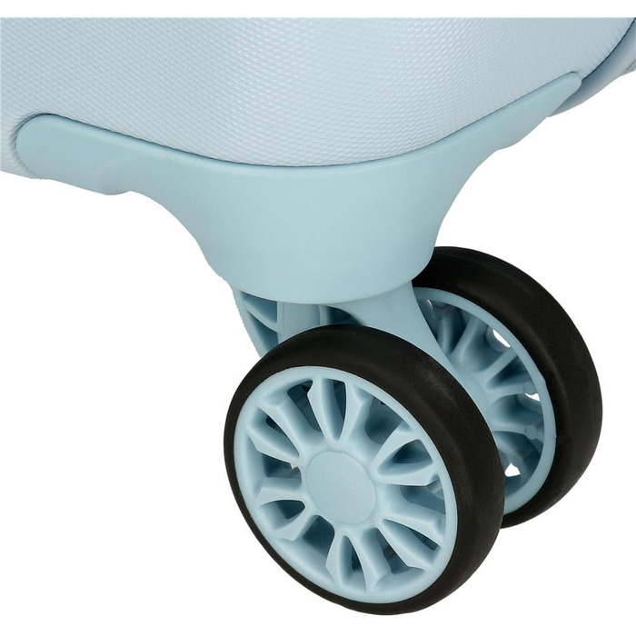 Дитяча валіза для ручної поклажі Disney Stitch Moods, жорсткий ABS-пластик, кодовий замок, 4 подвійних колеса, серія Make A Face