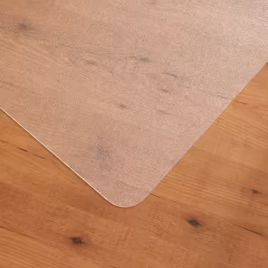 Прозорий килимок Floortex Ultimat із полікарбонату для захисту твердих підлог, 120x100 см, прямокутний