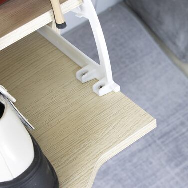 Стеллаж для взуття BAKAJI з МДФ, 4 дверцята, розкладний тримач, вбудовані ручки, подвійна глибина, компактний розмір, Slim 63 x 24 x 150 см, економія місця, для дому, зелений та дуб