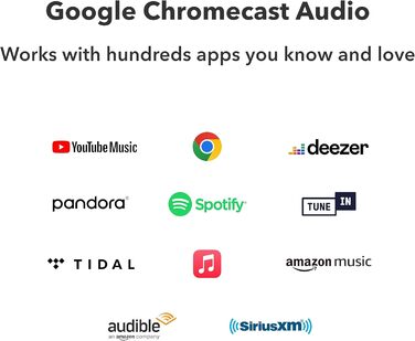 ЦАП, голосове керування, потокове аудіо високої чіткості, 2, Chromecast Audio, Multiroom, AKM