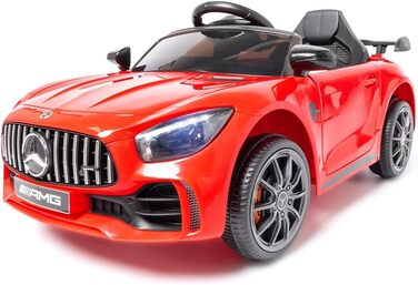 Дитячий електромобіль Mercedes GTR Mini з акумулятором 12V, червоний