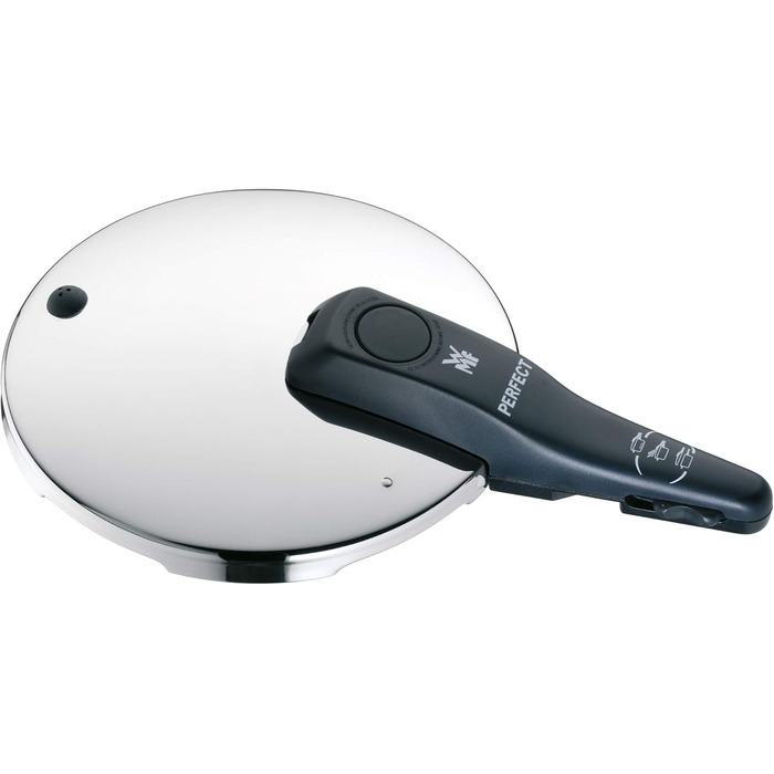 Набір швидковарки WMF Perfect Induktion 2 шт (4.5л + 3л) Cromargan нержавіюча сталь, 2 рівні потужності