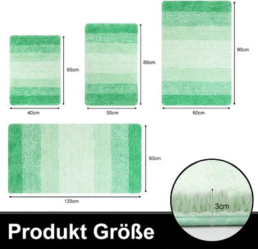 Килимок для ванної кімнати Homaxy: антиковзаючий, миючий, з м'якого флюсу, мікрофібра, швидковисихаючий | Килимок для душу