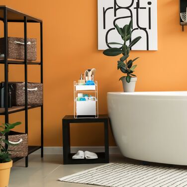 Поличка з висувними ящиками Relaxdays з 2 кошиками