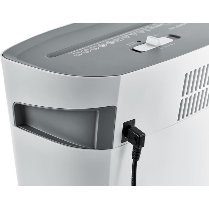 Шредер Dahle PaperSAFE PS 140: безпечне знищення документів, рівень P4, 10 аркушів, сірий