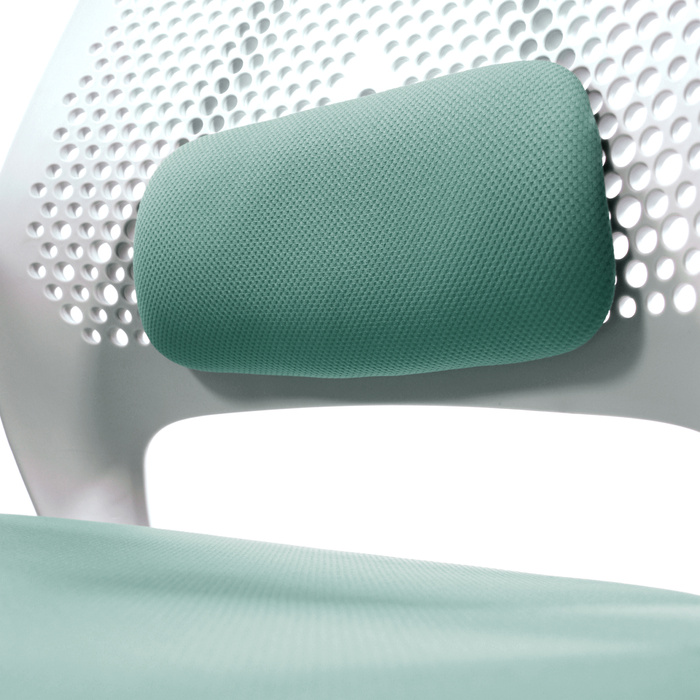 Офісне крісло PARFERIO W з тканини м'ятно-зеленого кольору hjh OFFICE