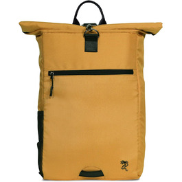 Рюкзак FUCHS & REBELL PIET - продуманий та екологічний - з відділенням для ноутбука та протиугінною сумкою - 15-22 л (гірчично-жовтий)