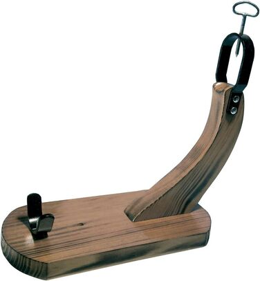 Підставка для шинки IMEX EL ZORRO Gondola, дерево, коричнева, 17x40x35 см