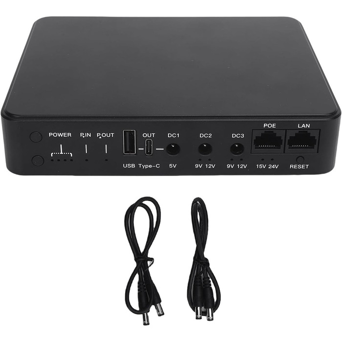 UPS джерело безперебійного живлення 9000mAh для USB 5V/9V/12V/15V/24V DC