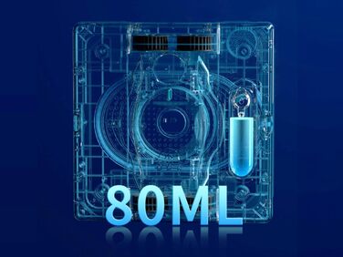 Робот для миття вікон Hutt W8 з пультом дистанційного керування | 2-фазне розпилення, 3800Pa всмоктування | 80 мл бак, розпізнавання країв | Для скла, плитки, дзеркал (4 серветки для миття, страхувальний трос в комплекті)