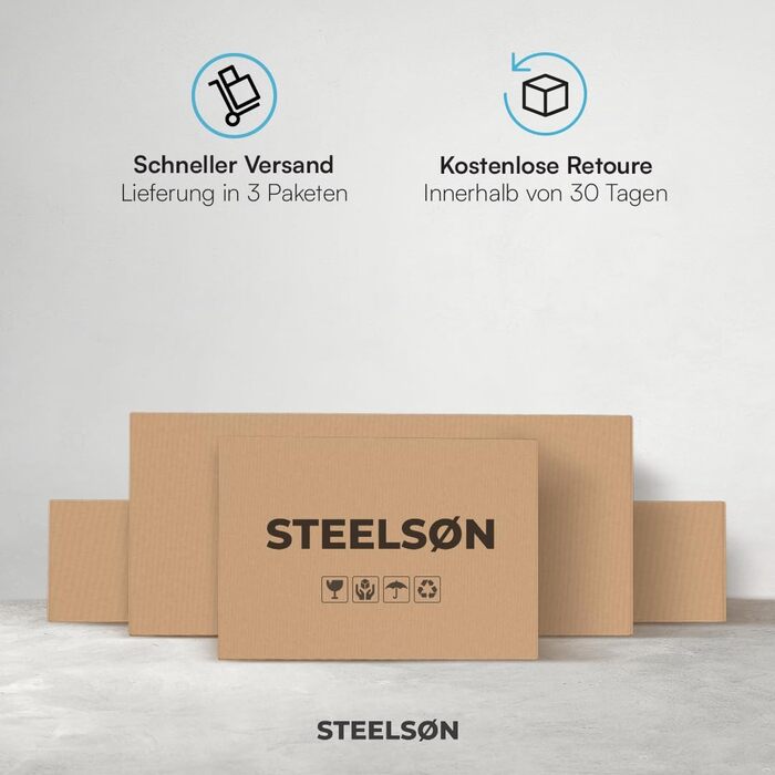 Сарай садовий Steelsøn Novara з вікном та похилим дахом 192x92x151 см - пластиковий, сірий, вологостійкий