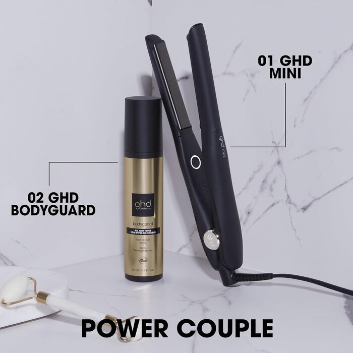 Випрямляч для волосся ghd Mini - Slim Plate, чорний, для короткого волосся та чубів