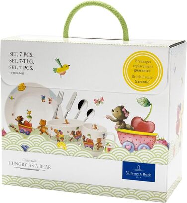 Набір посуду Villeroy & Boch Hungry as a Bear 7 предметів