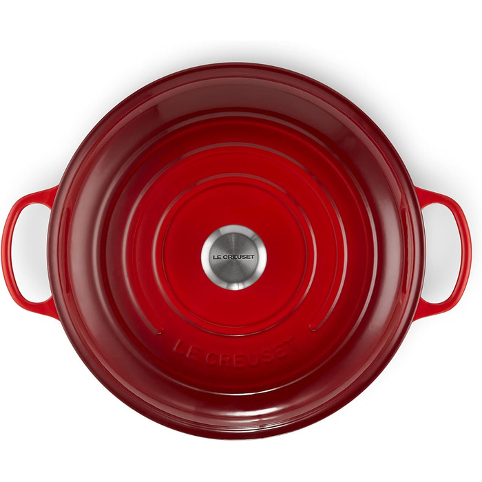 Каструля Le Creuset з емальованого чавуну, 3,5 л, колір 'Вишня'