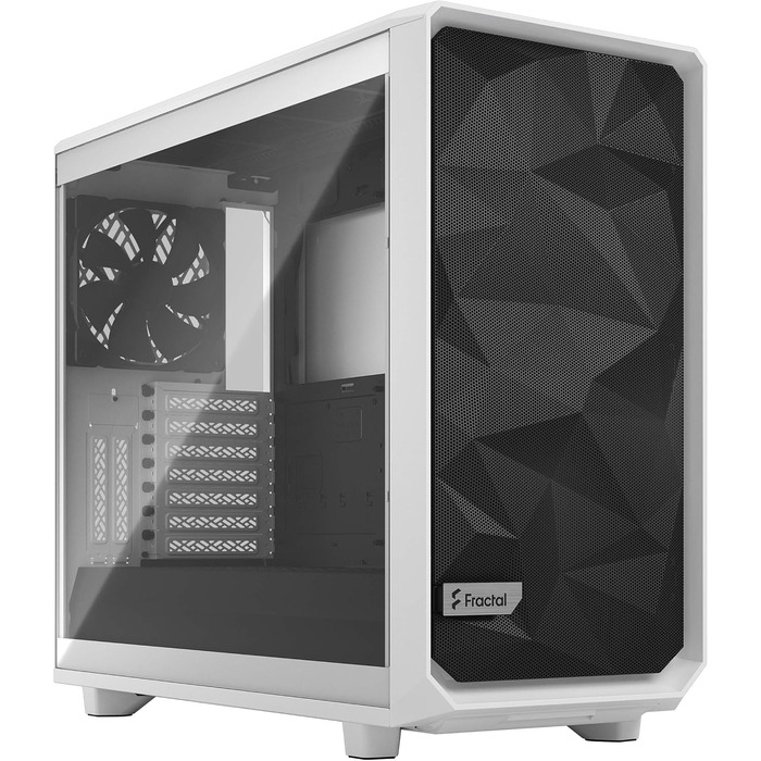 Корпус Fractal Design Meshify 2 White TG із прозорим склом