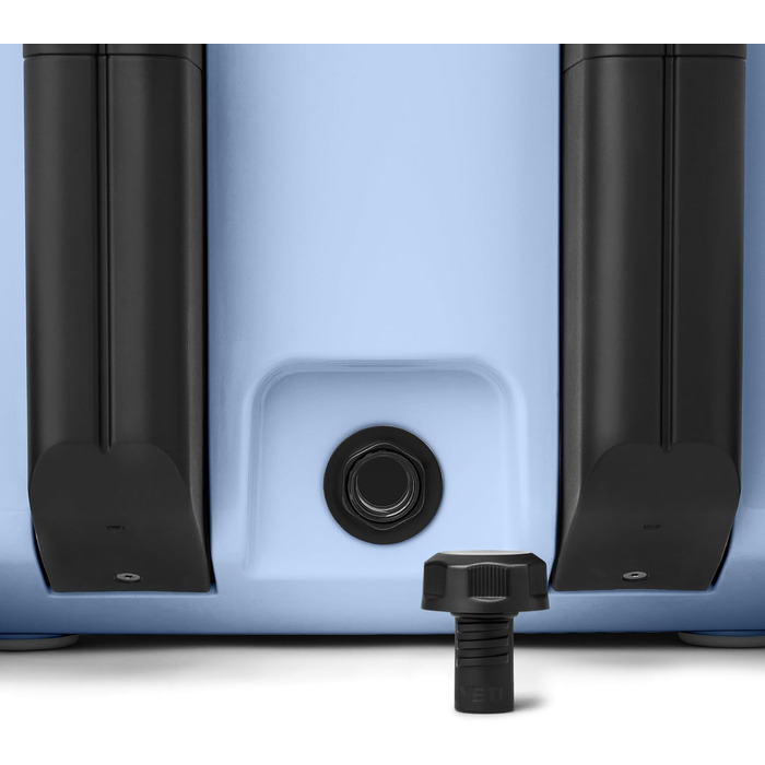 Чорний ящик-холодильник YETI Roadie 32 на колесах, ізольований (Big Sky Blue)