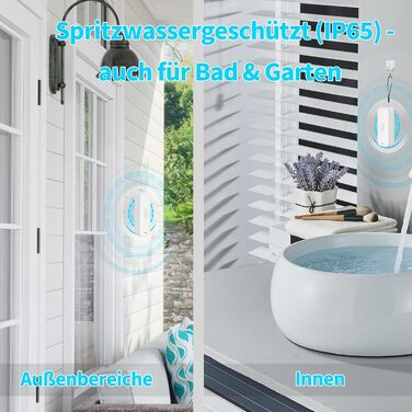 Термогігрометр Wi-Fi WIOONI з LCD-дисплеєм, 3 сенсори + 1 база, сумісний з Tuya/Smart Life