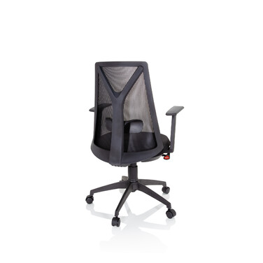Офісне крісло / Обертове крісло FALUN BASIC Сітка / Тканина Чорний hjh OFFICE