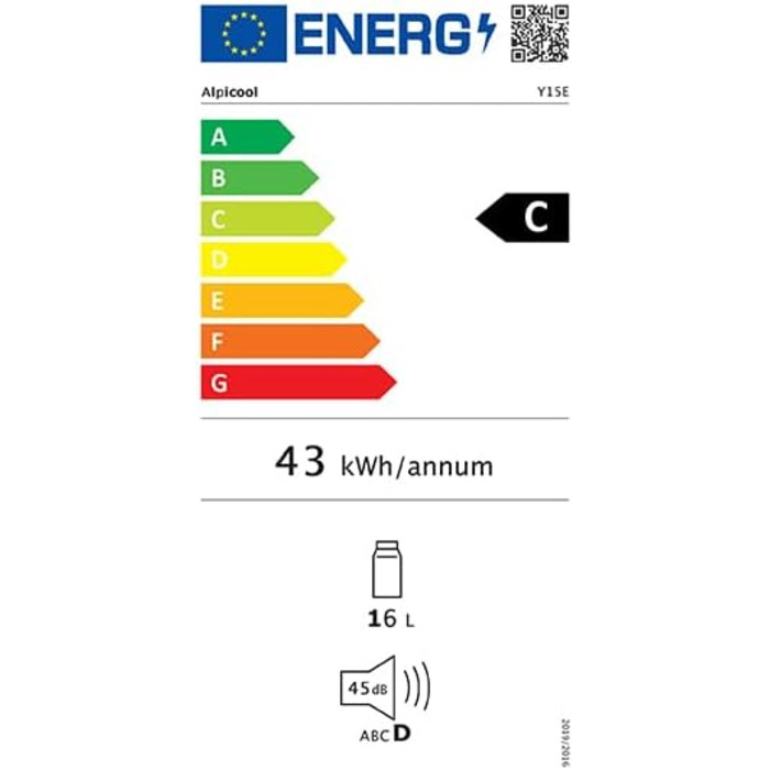 Alpicool C9PT Міні холодильник 12V з компресором для авто, кемпінгу та подорожей (15L)