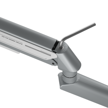 Настільне кріплення для монітора Anda Seat Stealth II 17’’-32’’ White