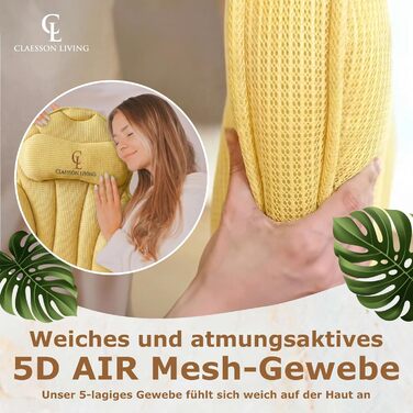 Подушка для ванни повне тіло (152x56 см) з підголівником (11 см) - підтримка шиї, спини та ніг - бежева. З сумкою для прання та подорожей, гачком для сушіння.